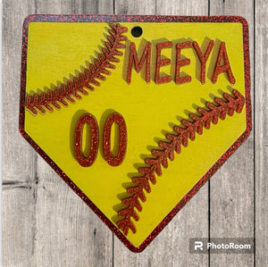 Softball/Baseball Ornament