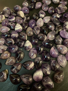 Amethyst 12 mm round or 13x18 Drop Style