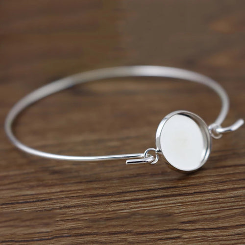 Single 12 mm Bangle Bracelet