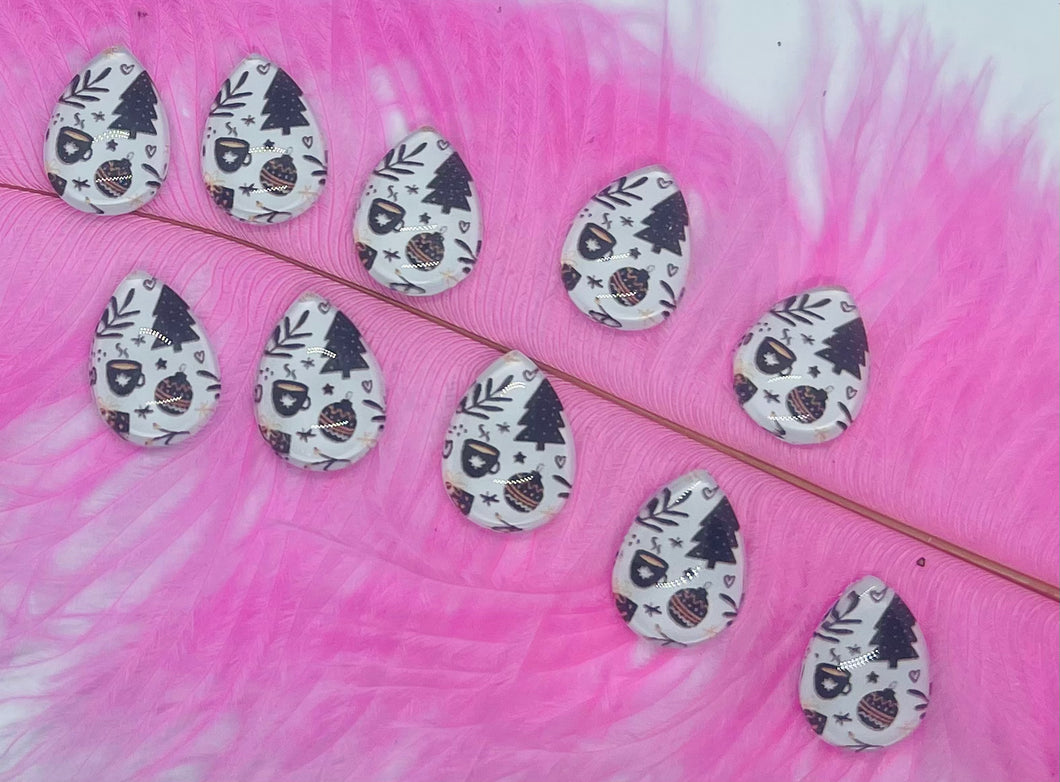 Hot cocoa and Christmas Trees