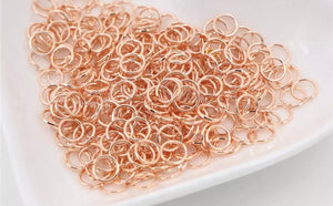 5mm Jump Ring 9 gram Silver,rose gold,antique gold, gunmetal, or Gold