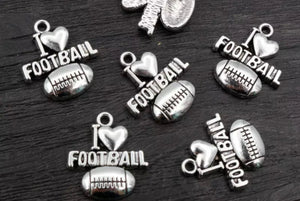 I ❤️Football Charm