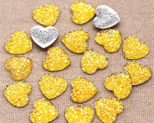 Load image into Gallery viewer, Heart Druzy