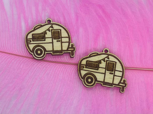 Camper Dangle Wood Blank