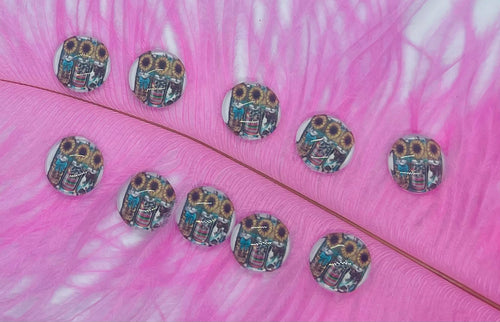 Mason Jars and Sunflowers