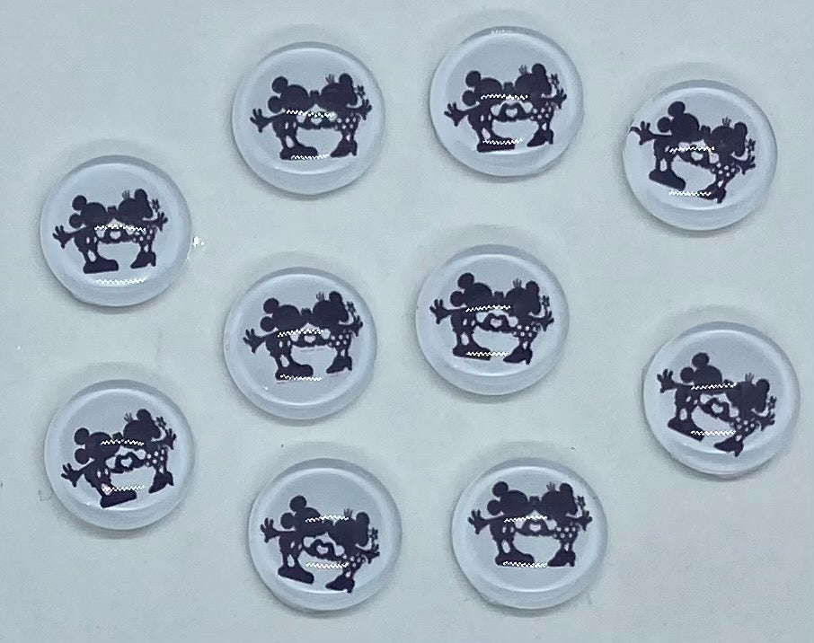 Kissing Mouses Cabochon