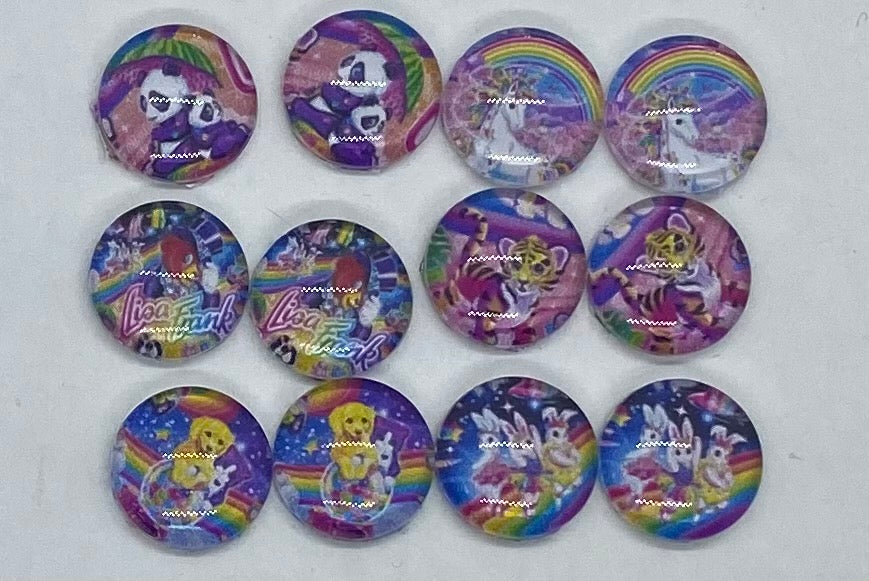 Colorful animals (12 Piece Lot)
