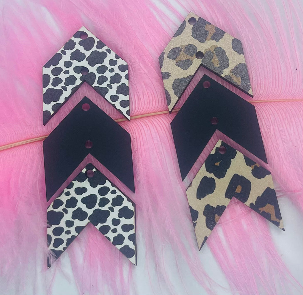 Cow or Leopard Print Arrow