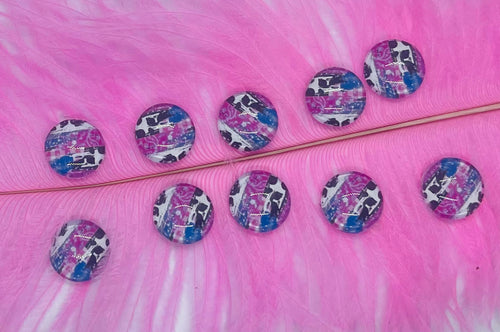 Pink Paisley and Cow Print