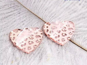 Mirror Leopard Heart