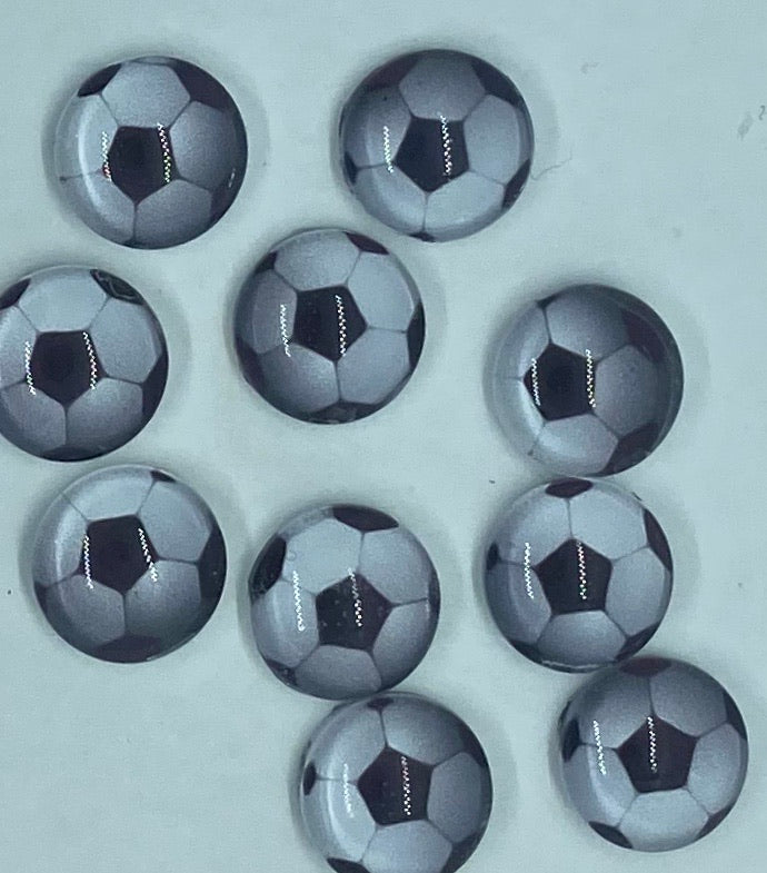 Soccer Cabochon