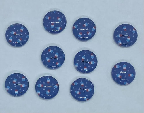 Bomb Pops (12 mm Round or 13x18mm Drop)