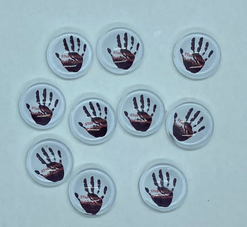 Stop Child Trafficking Cabochon