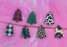 Load image into Gallery viewer, Acrylic Christmas Tree Stud or Dangle