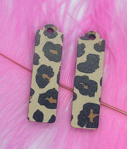 Leopard Print Bar Wood or Acrylic