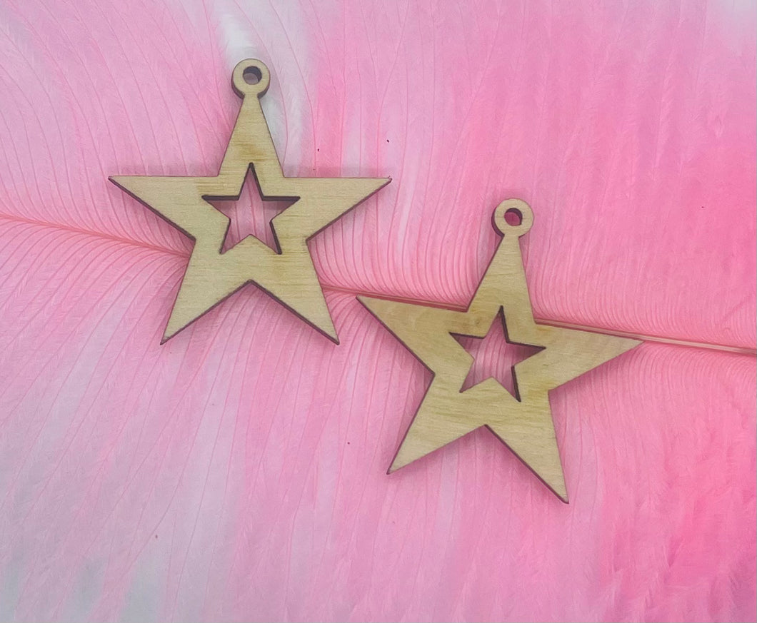 Star With Star Cut Out