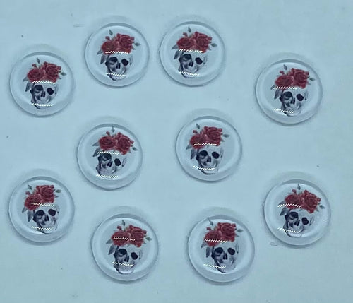 Skull with Roses