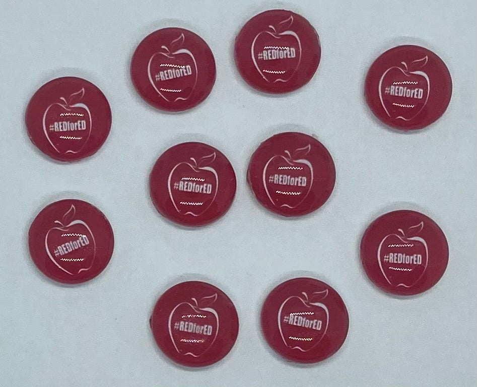 Red for Ed Cabochon