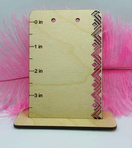 3 inch or 6 inch Basic Measurement Stand Display