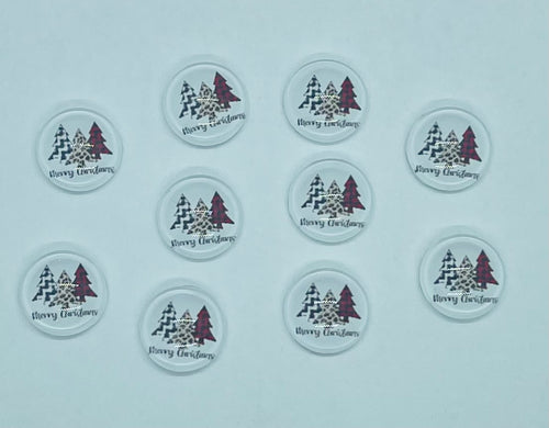 Zigzag Merry Christmas Trees
