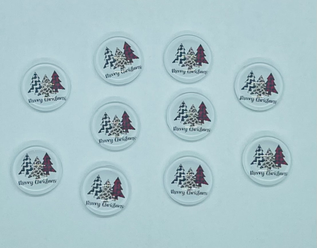 Zigzag Merry Christmas Trees