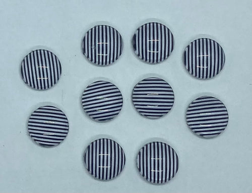 Pinstripe Cabochon