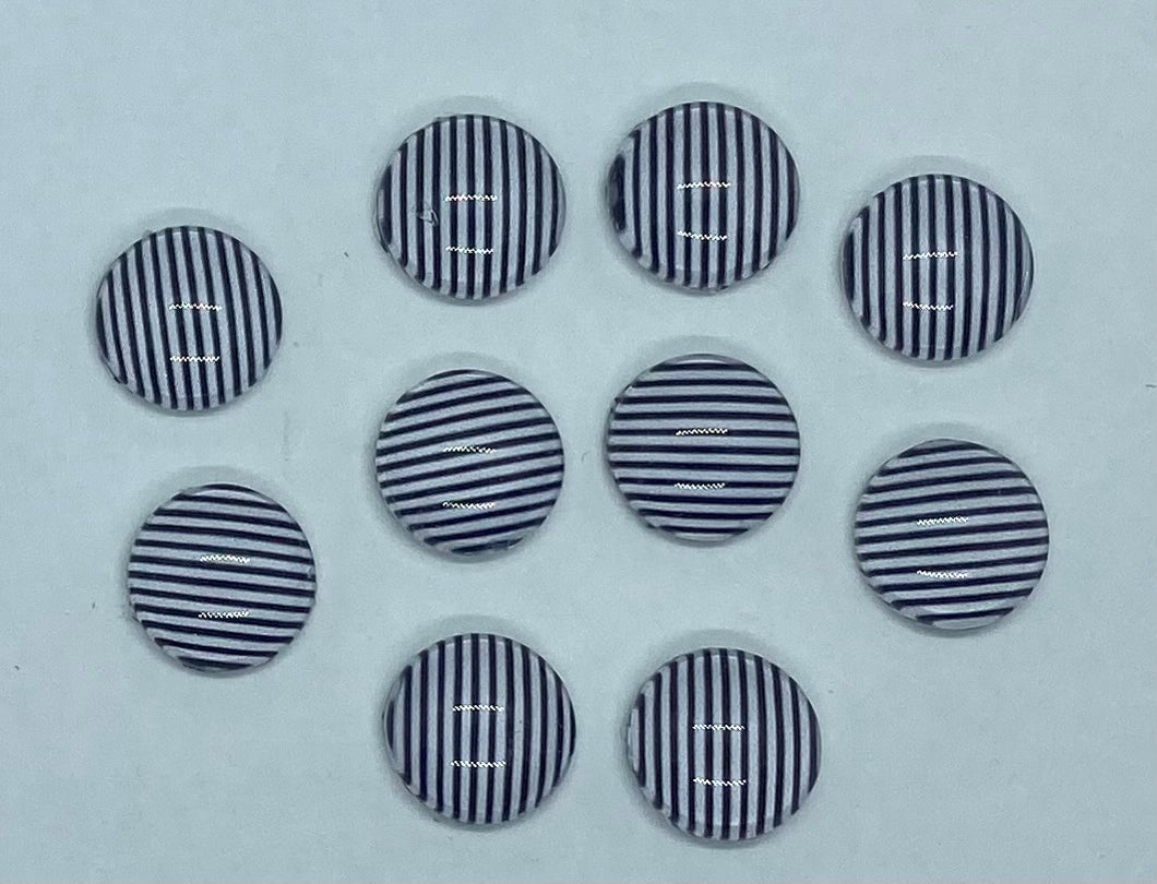 Pinstripe Cabochon