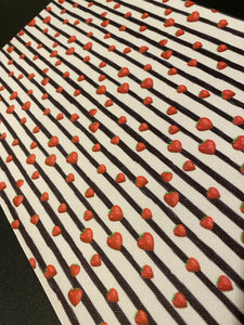 Strawberry with Black Lines