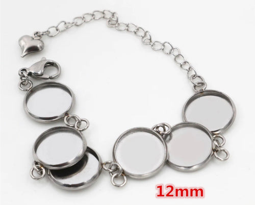 12mm Bezel Bracelet