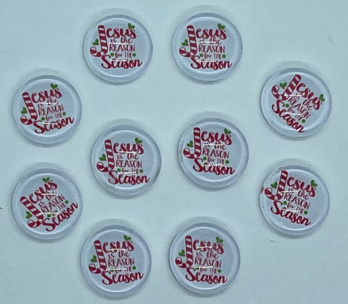 Jesus is the Reason for the Season Cabochon