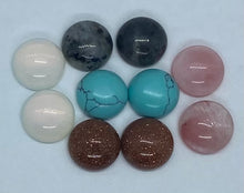 Load image into Gallery viewer, 12 mm Round Semi Precious Mixed 10 Pc Lot