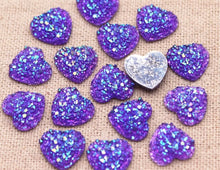 Load image into Gallery viewer, Heart Druzy