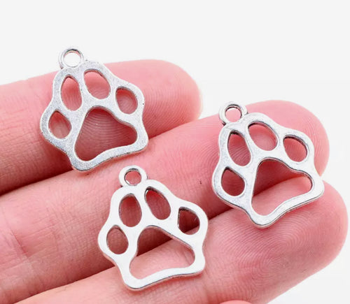 Paw Print Charm