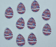 Load image into Gallery viewer, Stars and Stripes (12 mm Round or 13x18 Drop)