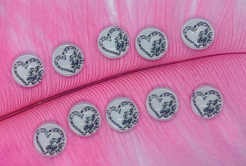 Filigree Heart with Paw