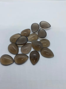 Grey Moonstone 12 mm round or 13x18 Drop