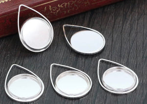 12 mm Dangle Bezel (10 pcs)