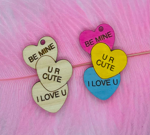 Candy Heart Dangle