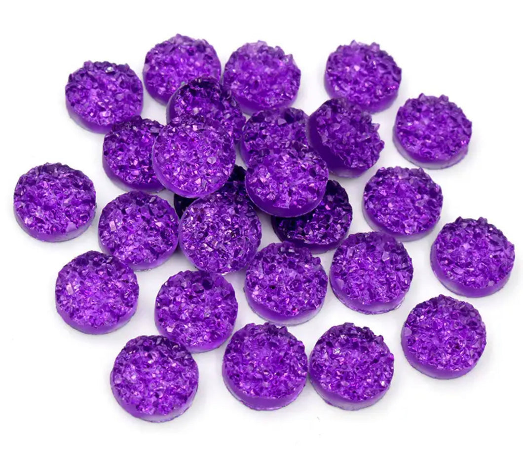 Crystal Purple Druzy