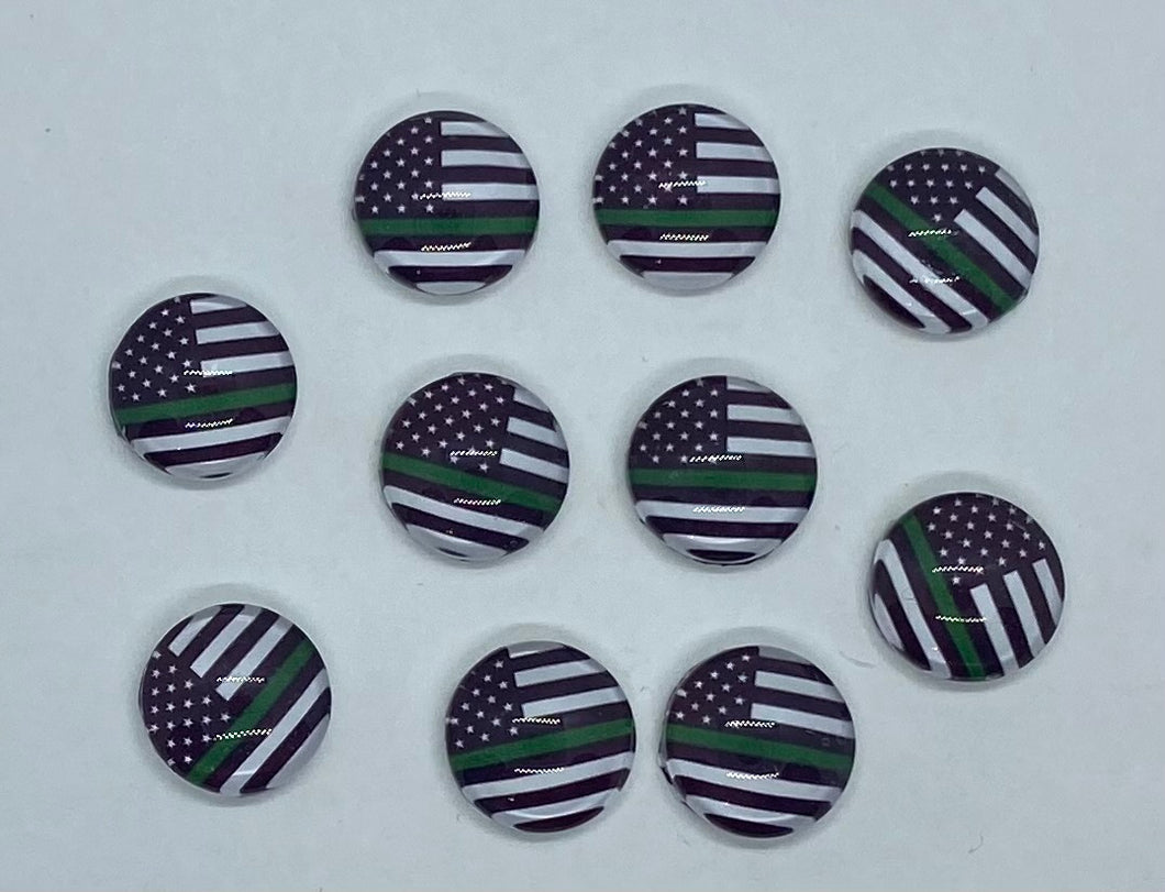 Thin Green Line Flag