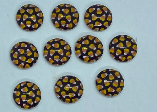Candy Corn Cabochon
