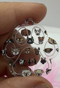 Dog Breed Clear Acrylic