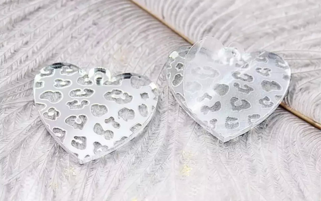 Mirror Leopard Heart