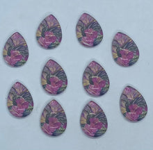 Load image into Gallery viewer, Pink Tropical Floral (12 mm round or 13x18 Drop)