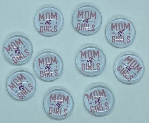 Mom of Girls Cabochon