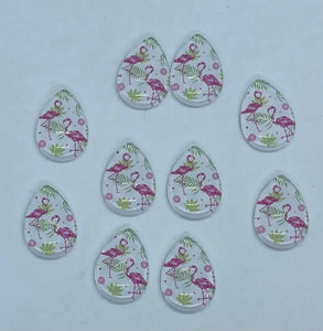 Flamingos (12 mm round or 13x18 Drop)