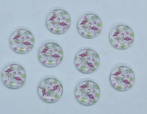 Flamingos (12 mm round or 13x18 Drop)