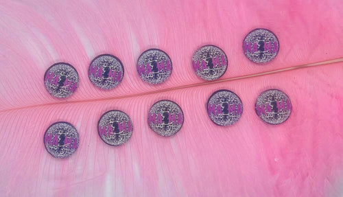 Pink Mama leopard print with Lightning Bolt