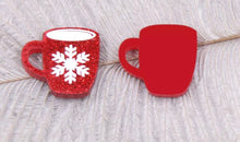 Load image into Gallery viewer, Snowflake Coffee Mug Acrylic