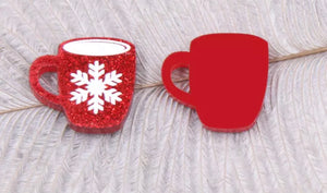 Snowflake Coffee Mug Acrylic